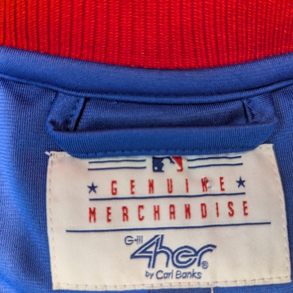 Authentic MLB Chicago Cubs "For Her" Zip up Hoodie by Carl Banks - Picture 2 of 3